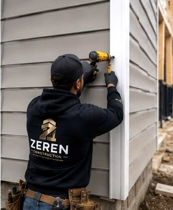 Fixing siding along a corner post